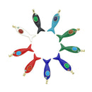 Colorful Enamel Fish Pendant Charm