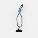 Blue/Wine Wristlet Phone Strap