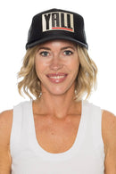 Yall Trucker Hat in Black