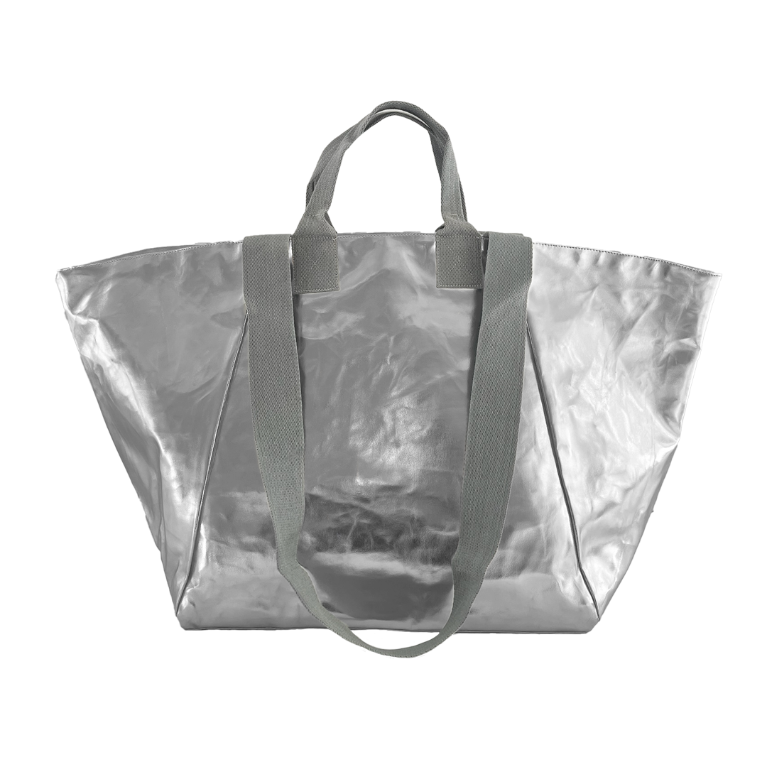 Silver Metallic Chelsea Bag