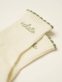 Inhale Exhale Pilates Socks