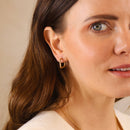 18k Gold Filled Quadratini Earrings