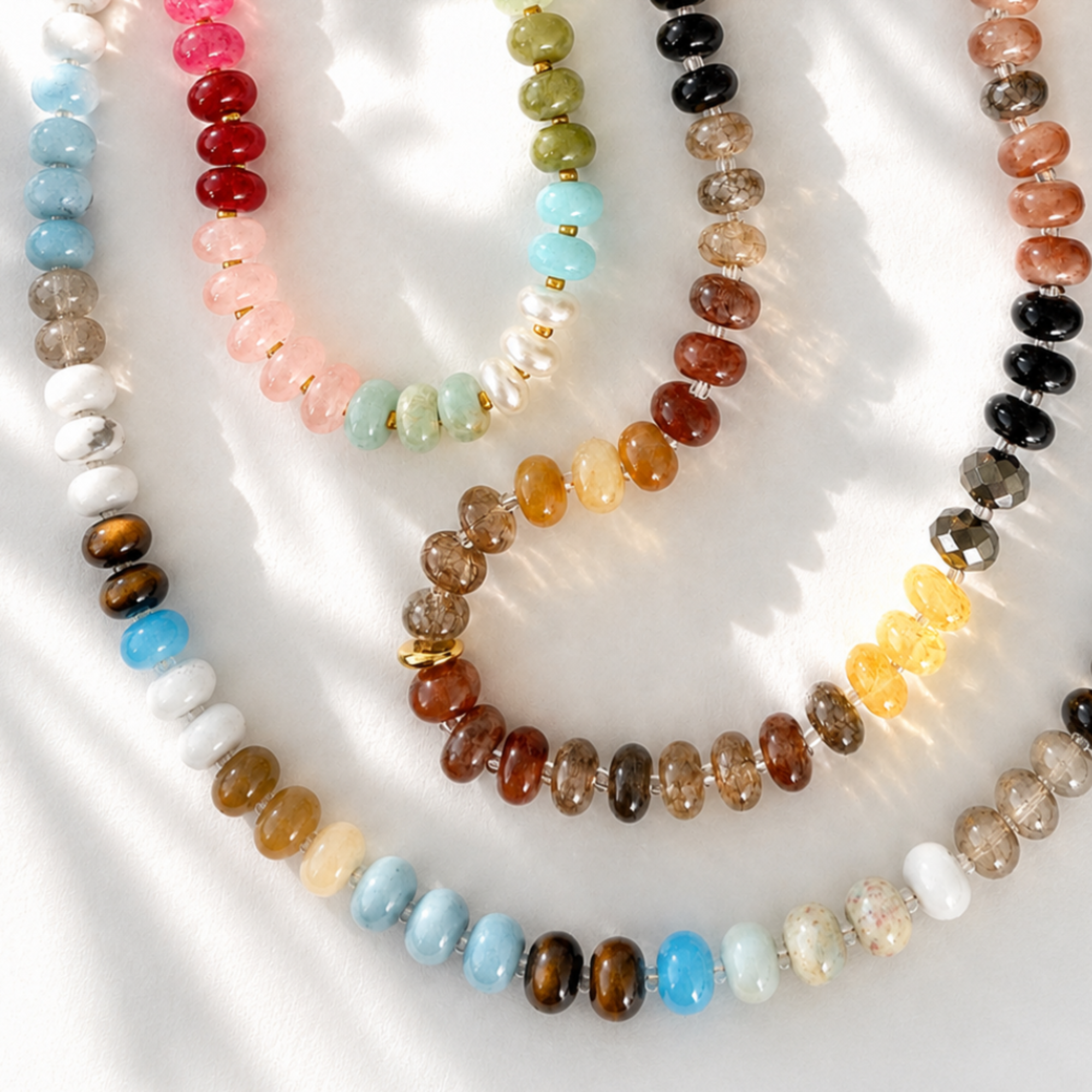 Color Garden Beaded Necklace
