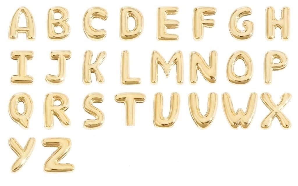 PRE-ORDER: Emory Gold Slider Initials