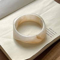 Geometric Polygon Irregular Acrylic Bracelets