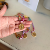 Butterfly Kisses Beaded Necklace