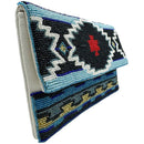 IRIS GEOMETRIC CRYSTAL BEADED CLUTCH