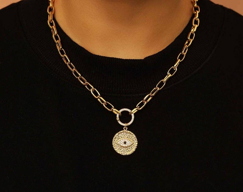 Paperclip Chain Necklace (charm sold separately)