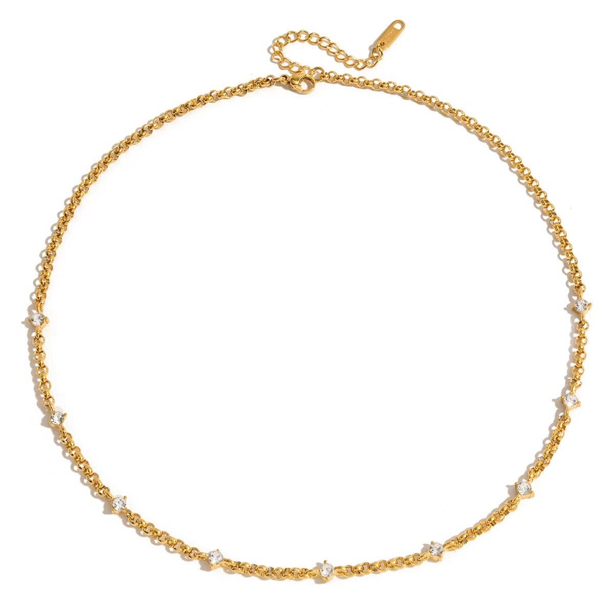 Gold Layering Necklace - Waterproof