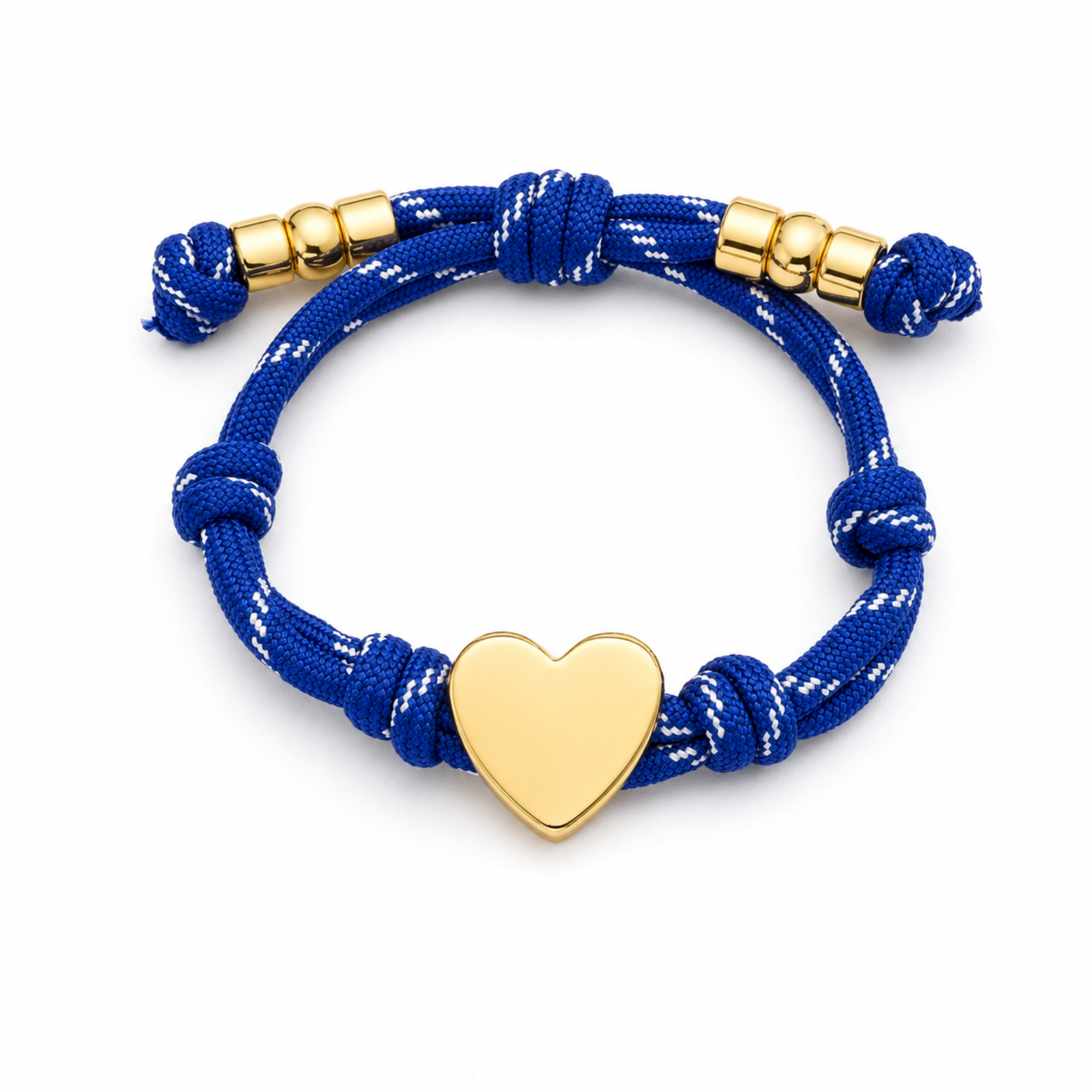 Gameday Heart Rope Bracelet