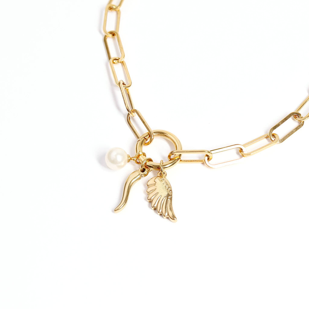 8mm Glass Pearl Charm