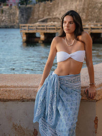 The Guava Sarong - Sea Mist