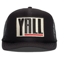 Yall Trucker Hat in Black