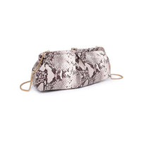 Kit Snake Print Clutch