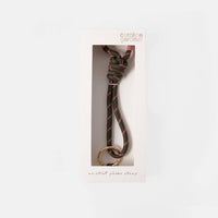 Khaki/Pink Wristlet Phone Strap