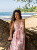 The Beach Dress-Peach Petal