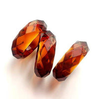 Round Irregular Acrylic Metal Bracelets