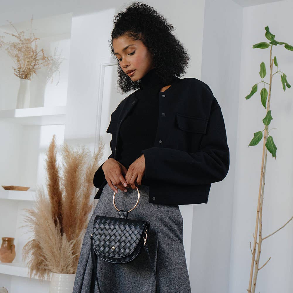 Felix Tan Recycled Vegan Top Handle Bag