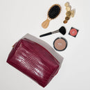 Croc Chic Cosmetic Pouch