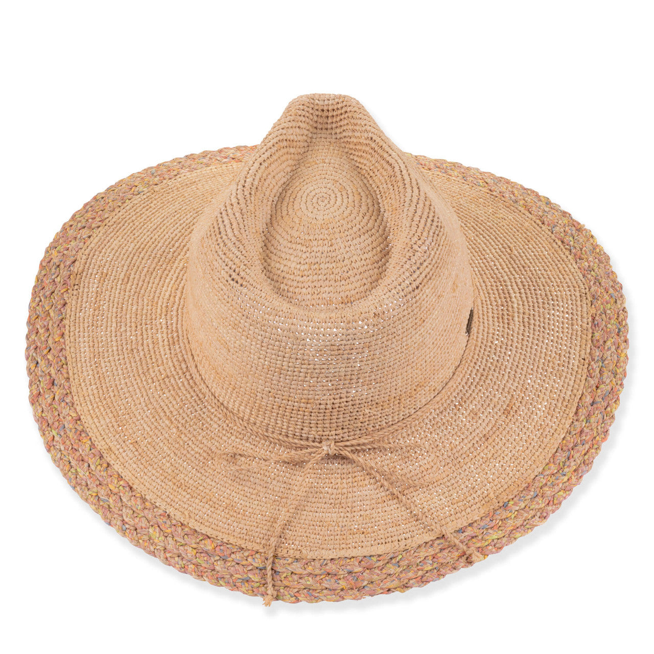 Adjustable Raffia Safari Style Sunhat in Natural