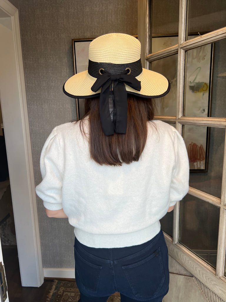 Paper Braid Backless Hat