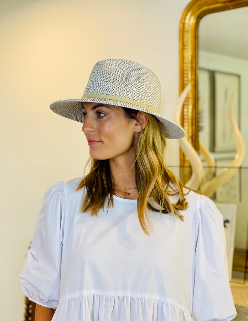 Heather Straw Panama Hat