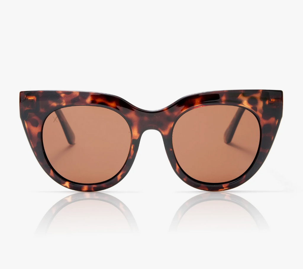 rumors: tortoise + brown sunglasses