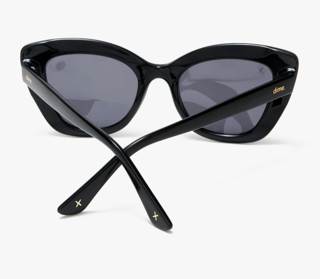 beverly: black + grey sunglasses
