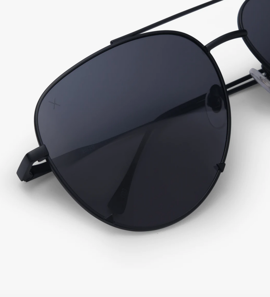 033: matte black sunglasses