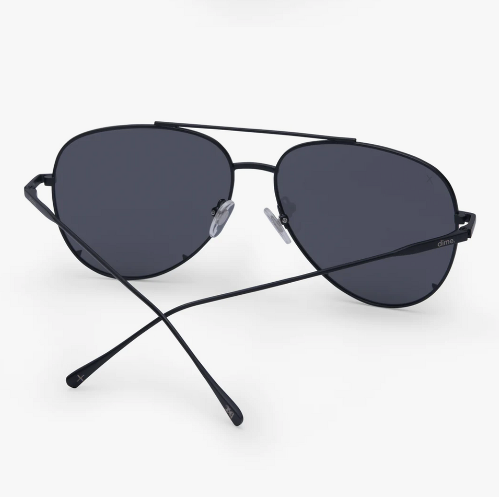 033: matte black sunglasses