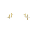 Double X Shape Studs
